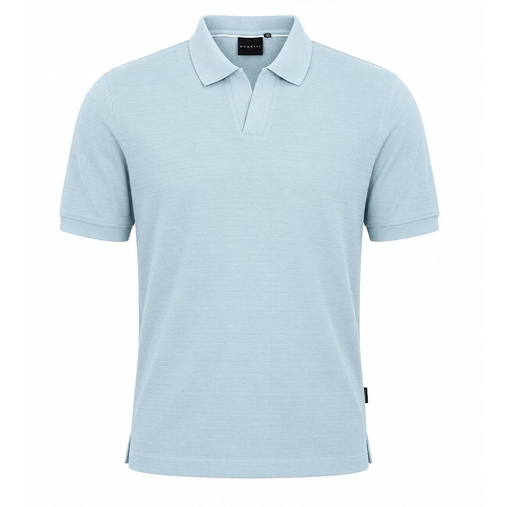 bugatti Polo Uomo Manica Corta in Piquet 100% Cotone 15114e-8150