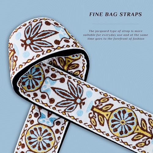 Image of chushui Silver Hardware Purse Strap,Replacement Crossbody Adjustable Shoulder Strap for Handbag Bag