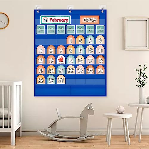 ABCKEY Tabela meteorológica do calendário para crianças, sala de aula, jardim de infância, casa de a