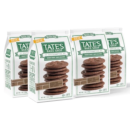 Tate's Bake Shop Gluten Free Double Chocolate Chip Cookies, 4-7oz