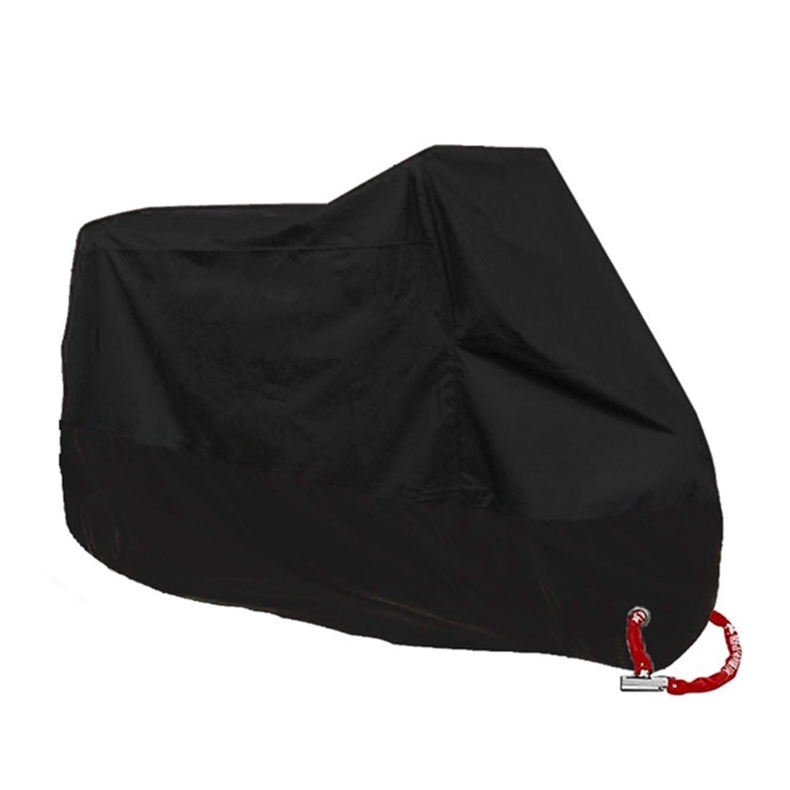 Cubre Moto Impermeable Cubierta Universal for Motocicleta, Protector UV for Exteriores, Resistente al Agua for Todas Las Estaciones, Cubierta for Moto, Lluvia y Polvo(Black,4XL)