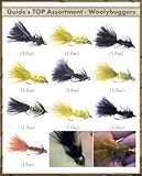Top Selling Flies - Guide's TOP Assortment - WOOLLY BUGGERS (32 flies)