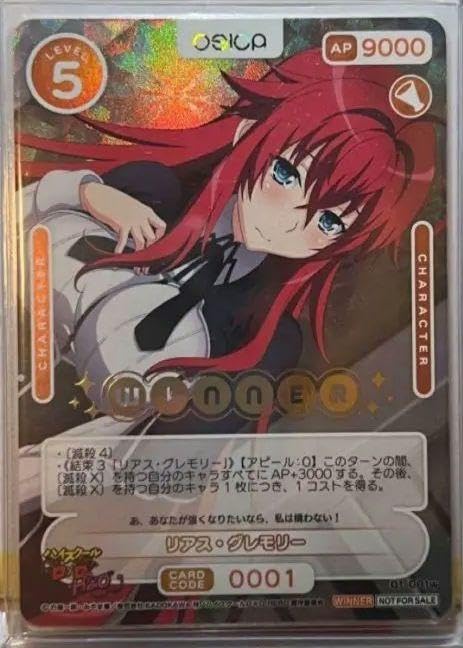 Amazon.com: OSICA High School DxD Rias Gremory Winner Rias Gremory