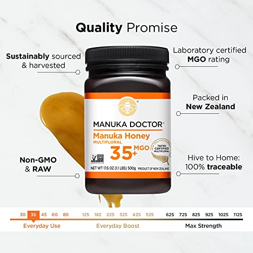 MANUKA DOCTOR - SET 4 Manuka Honey 100% Pure New Zealand Honey - Image 6