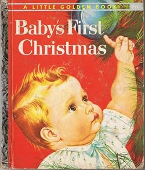 Hardcover Baby's First Christmas A Little Golden Book