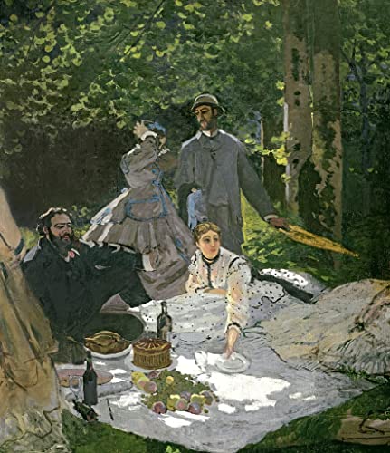 Impression d'art Déjeuner sur Lherbe Monet pour salon élégant