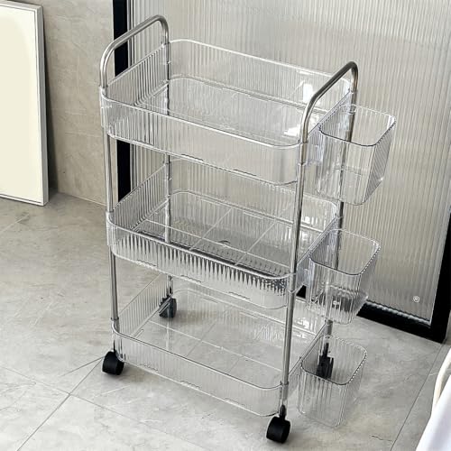 Chariot de maquillage à roulettes pour optimiser les petits espaces - 6