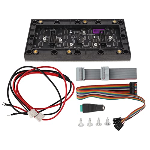 Panel de Matriz LED RGB 64x32 con paso de 2,5 mm y brillo ajustable 6