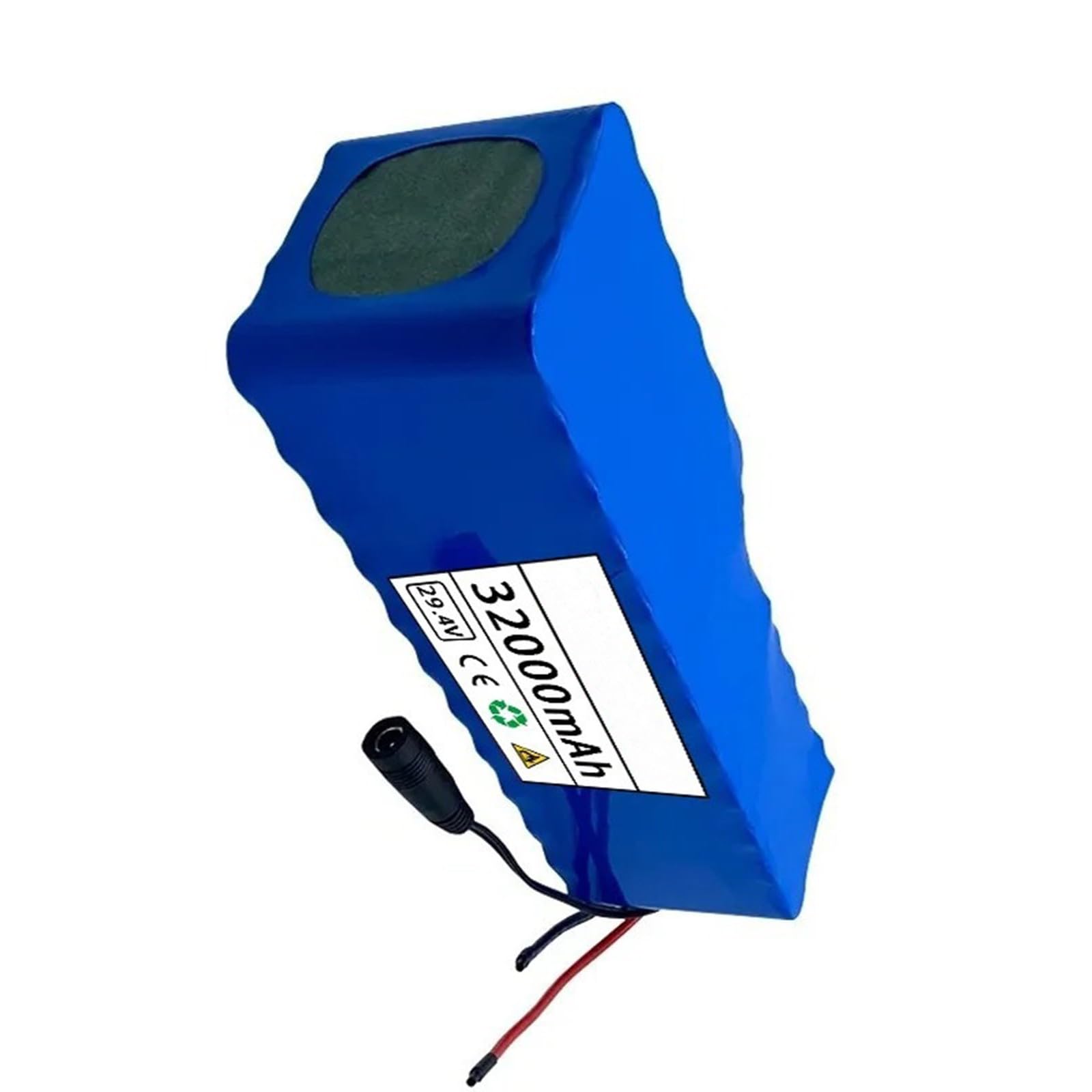 Paquete de batería de Iones de Litio de 24 V y 32 Ah, batería de Bicicleta eléctrica 7S6P con Cargador, para Bicicleta eléctrica ebike T Plug
