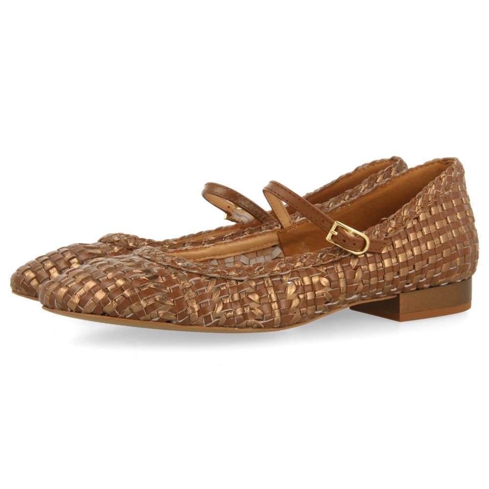 GIOSEPPO Women's Skalica Mary Jane Flat, Leather, 5.5 UK