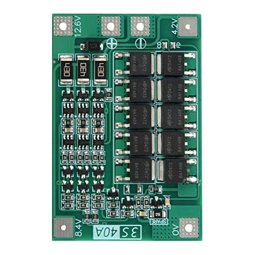 Bdghay Scheda di protezione 3S 40A per avvitatore 12V Li-Ion 18650 BMS Battery Board con Bilancia