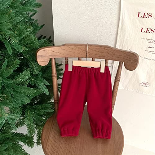 Stripe Toddler Boy Girls Fall Solid Winter Warm Clothes Long Sleeve Jogger Pants4