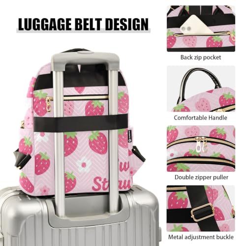 Sac à dos voyage polyester Wudan imprimé coeurs pour taille S-M - 4