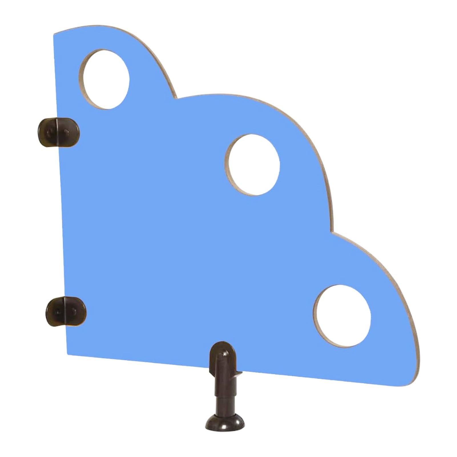 Paravento per bambini per la privacy, da montare sul pavimento, per hotel e asili, aumenta il comfort e l'igiene, ideale per i bambini piccoli, design salvaspazio, facile installazione