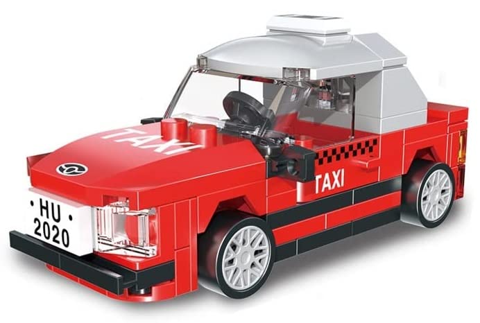 PLUSPOINT Building Block Pull Back Car for Kids, Taxi Building Sets, Car Model to Build, Best Gift for Kids, 99 Pieces (Taxi) (B0B6WPXYWG) Amazon Price History, Amazon Price Tracker