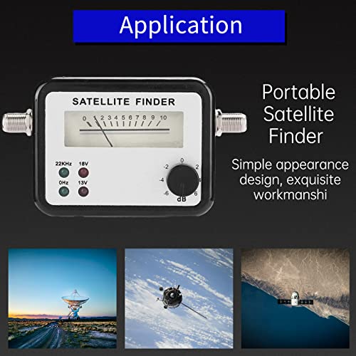 Yoidesu Digital Satellite Finder, Satellite Signal Meter Sat Finder, Sky Signal Finder Tv Antenna Satellite Signal Strength Meter With Digital Display With Lnb To Rec Connector And Db Level Control #TOP5