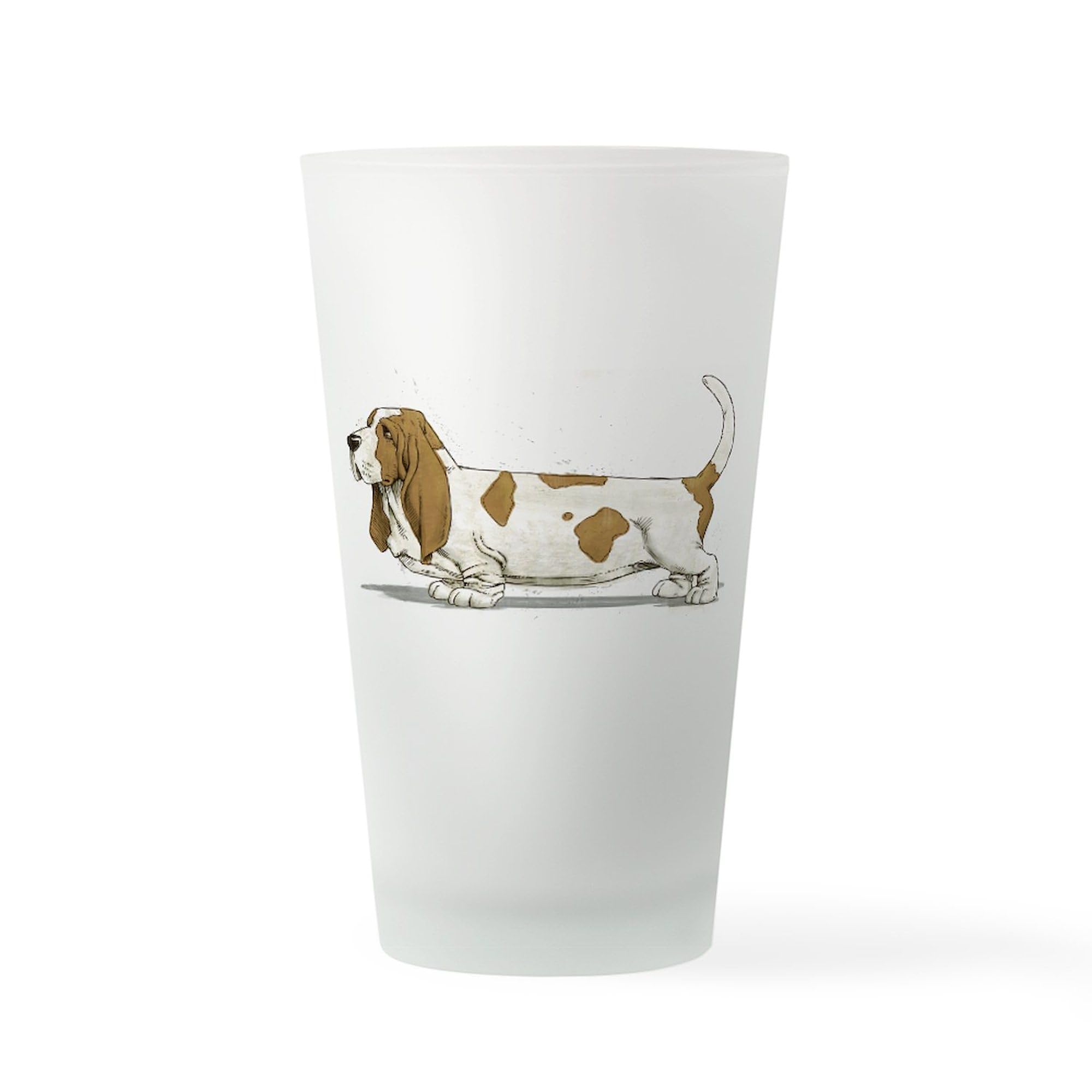CafePress Basset Hound Pint Glass, 16 oz. Drinking Glass