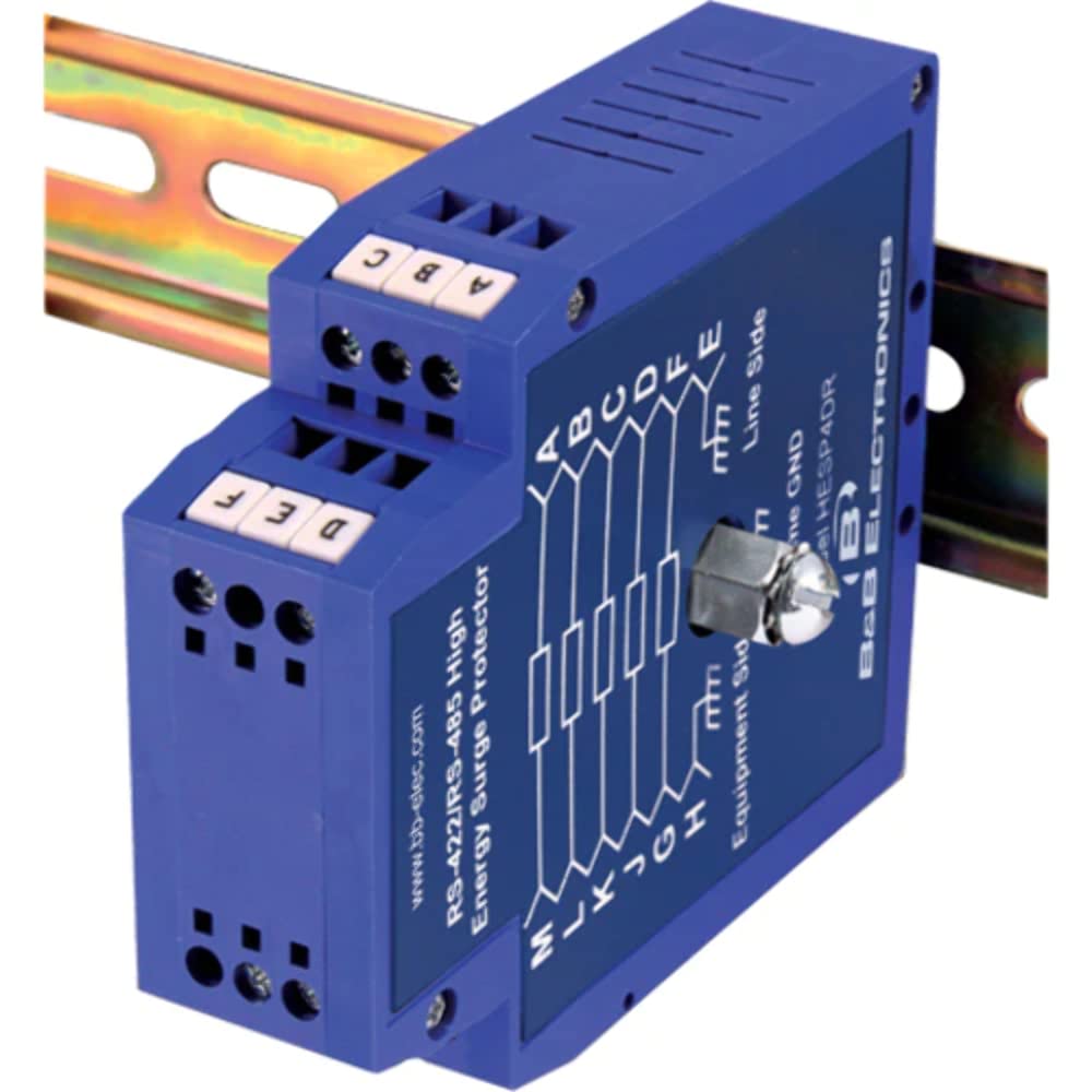 RS-232 Hi-Energy Surge Protector with Term Blks