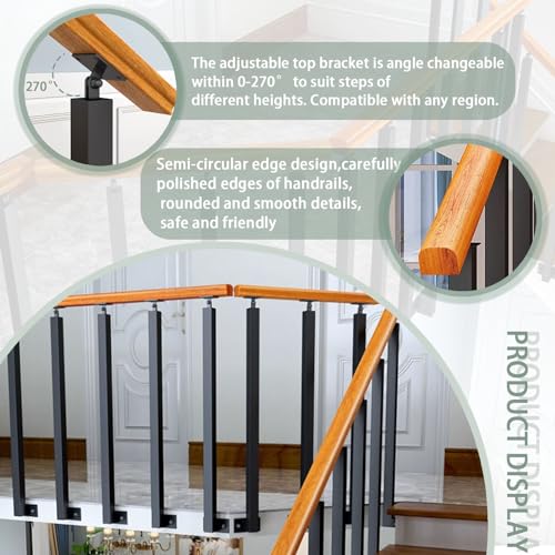 Poteaux réglables pour rampe extérieure : fini les chutes dans l'escalier - 4