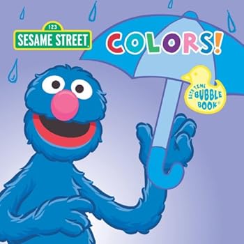 Bath Book Sesame Street Colors Bathtiem Bubble Book