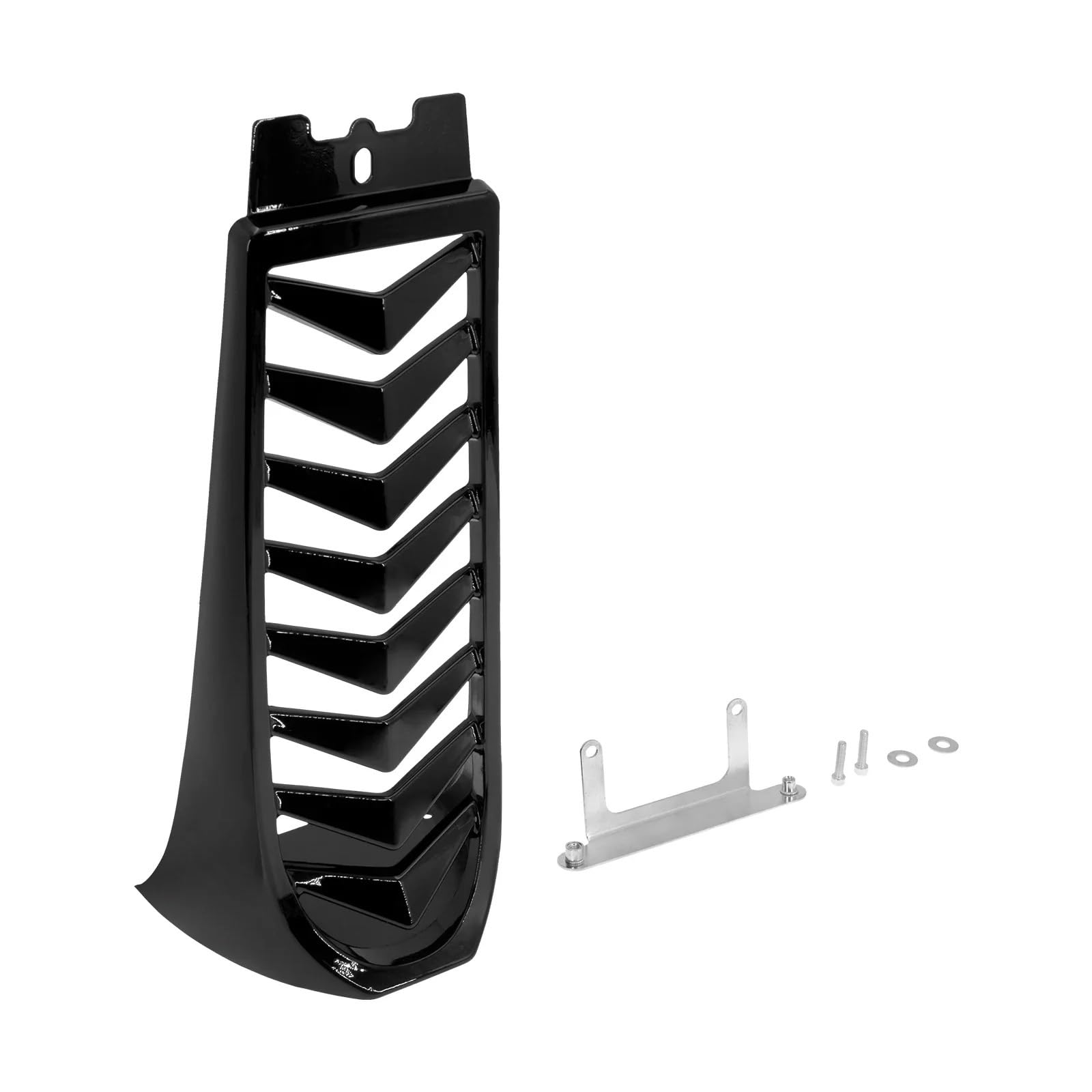 Kühlergrillschutz Motorrad Front Lower Kühlerverkleidung Spoiler Fit Für Harley Softail Street Bob Breakout FXBR FXBRS Fat 2018-2023 Motorrad Kühlerschutz