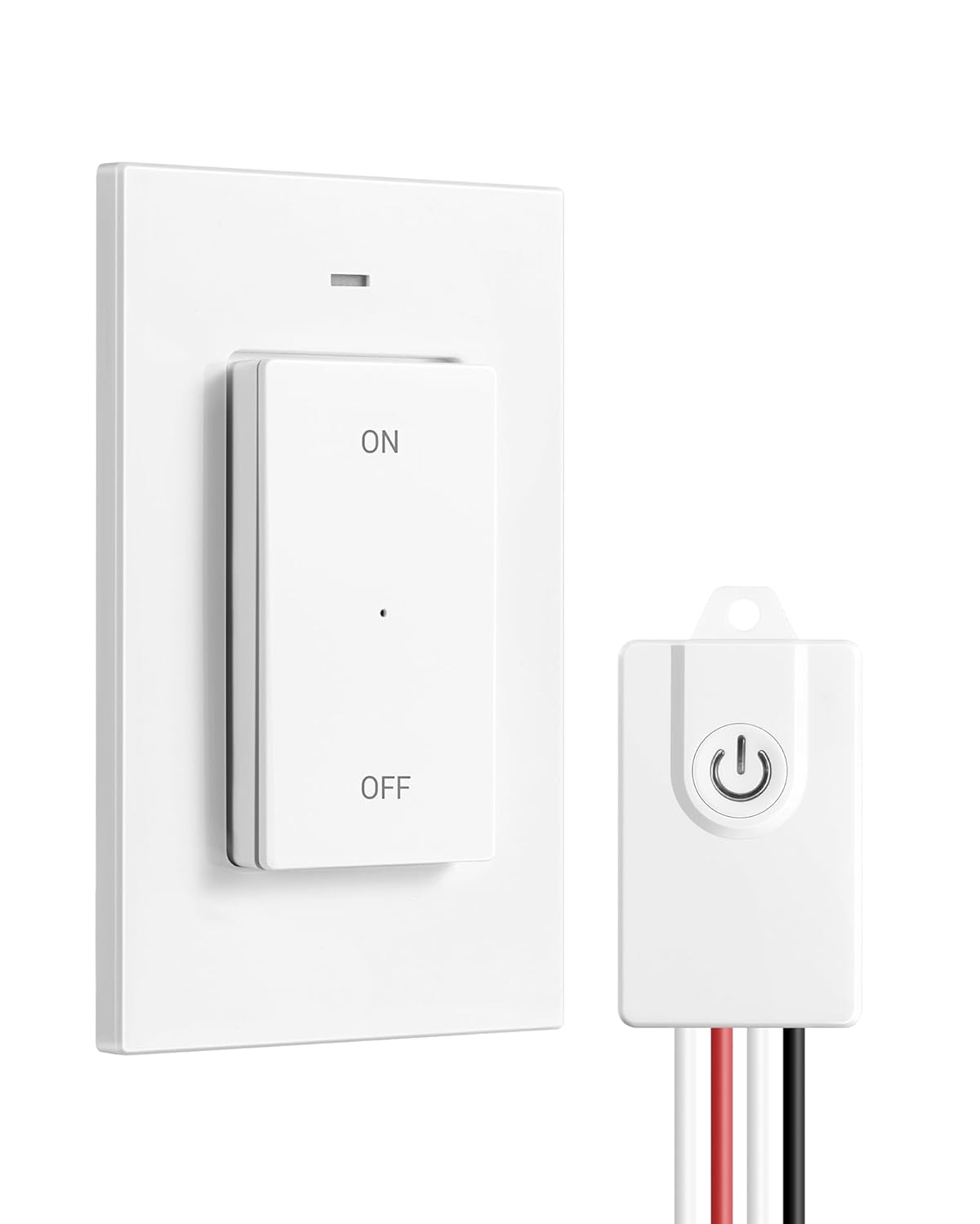 DEWENWILS Wireless Light Switch and Receiver Kit, No inWall Wiring