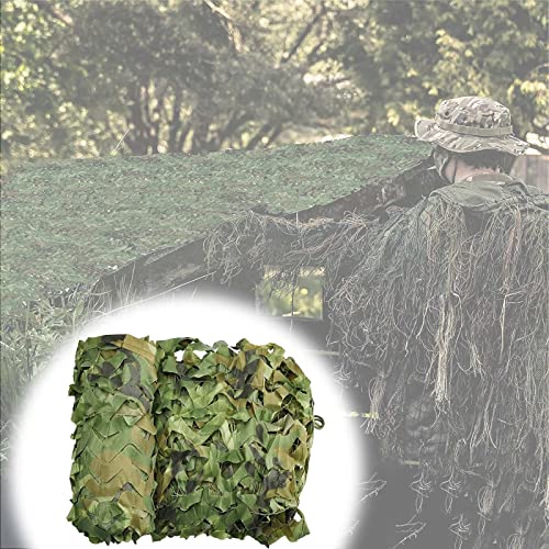 Filet De Camouflage Woodland,Filet D'ombrage,Filet De Camouflage Militaire Renforcé 2×3m 3×3m 3×4m 4×6m 5×7m 6×6m,Camping,Décoratif,Crème...