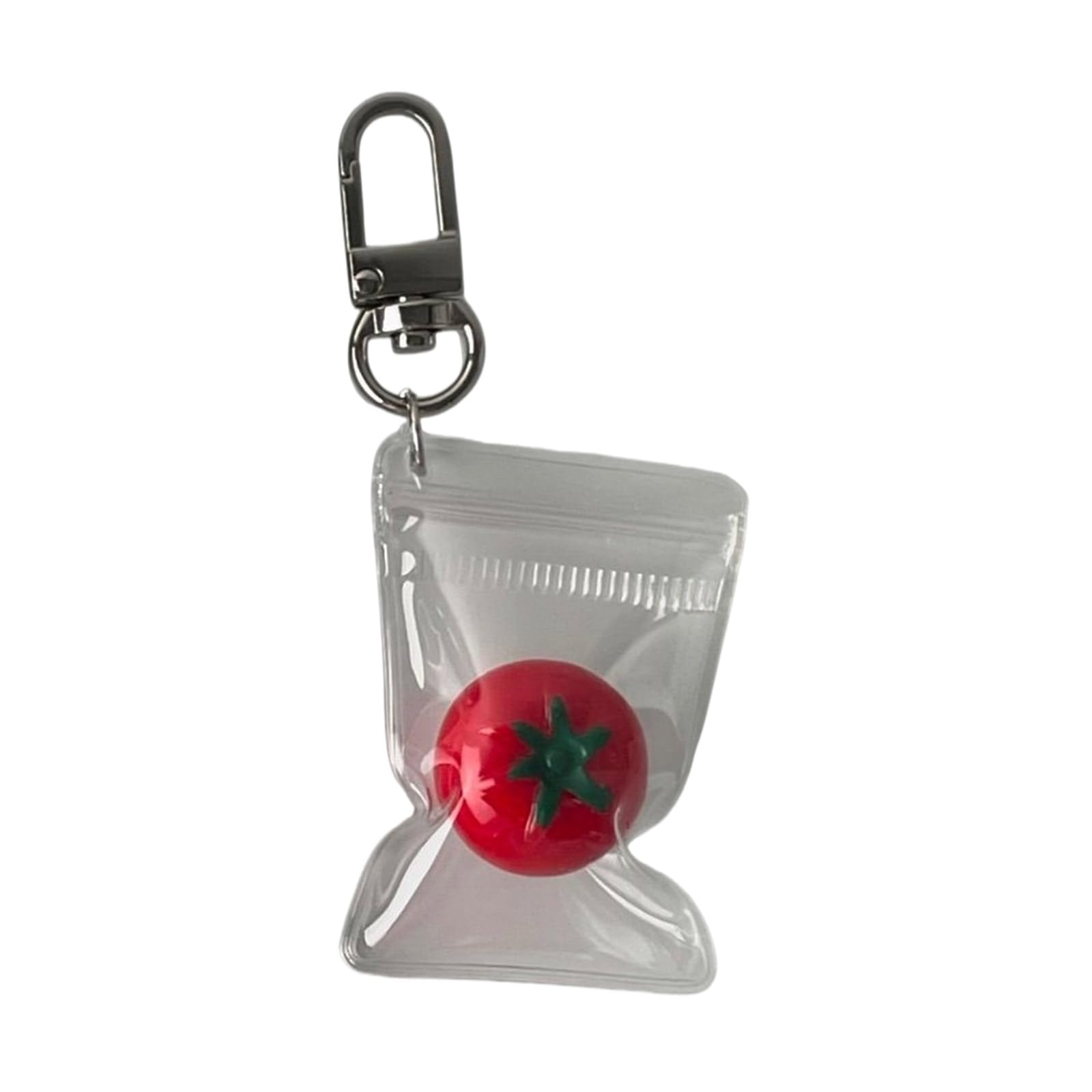 Maxtonser Fashionable Tomato Shaped Mobile Pendant Youthful Tomato Phone Hanging Pendant Charm Jewelry for Dating and Social Event