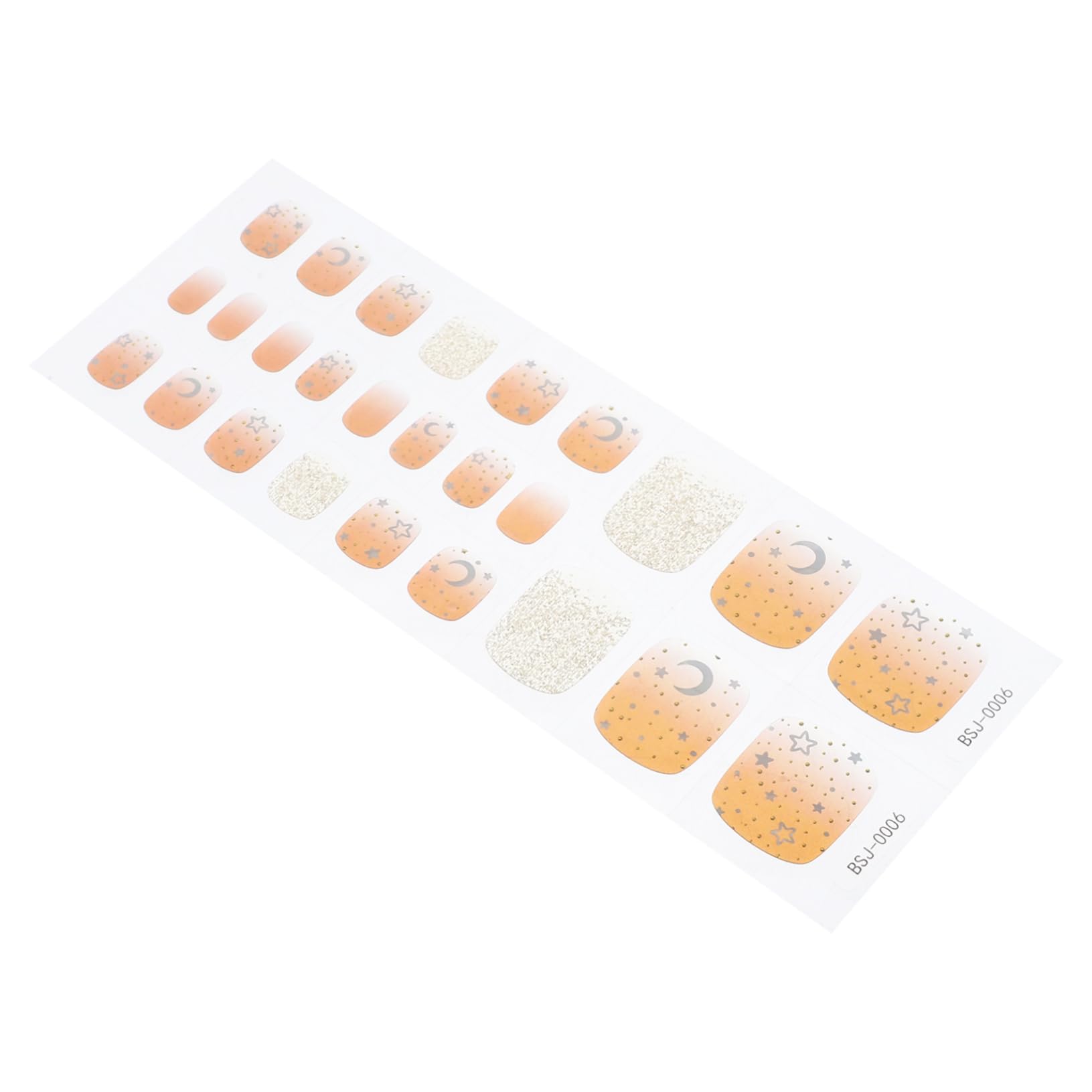 VICASKY 5 Set adesivi per unghie polacco Gel decorazione per unghie strisce lucide adesivi di ie per manicure strisce di smalto per ie adesivo per ie chiodi