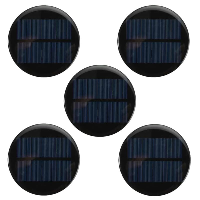 ESPtronics Mini Solar Panel 80MM 6v 60ma Round Shape Solar Cell for School Science Project Model (B0DG2Y29JF) Amazon Price History, Amazon Price Tracker