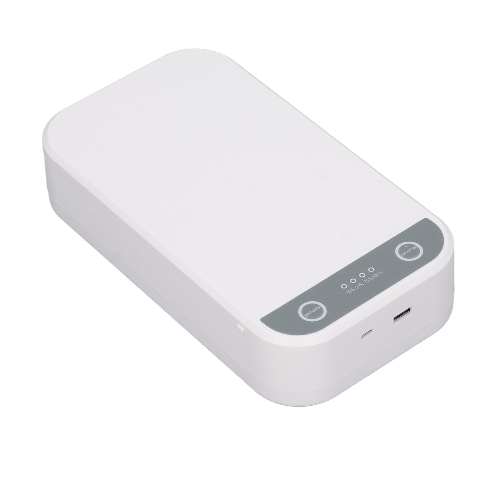 aqxreight Caja Limpiadora Desinfectante Portátil para Teléfonos Joyas Relojes y Llaves Máquina de Limpieza con Tecnología C Recargable por USB Ideal para Casa Oficina y Viajes