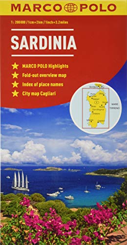Sardinia Marco Polo Map (Marco Polo Maps) Map – Folded Map, March 12, 2012