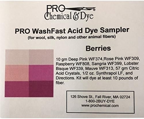 WF Berries Acid Dye Sampler