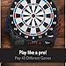 Viper Showdown Electronic Dartboard Sport Size Over 30 Games with 590 Options Automatic Scoring LCD Display Missed-Dart Catch Band Battery Operated Included Soft Tip Darts with Replacement Points