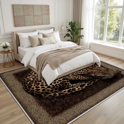Tapete animal print rectangular 8'x10' Singffuc miniatura 3