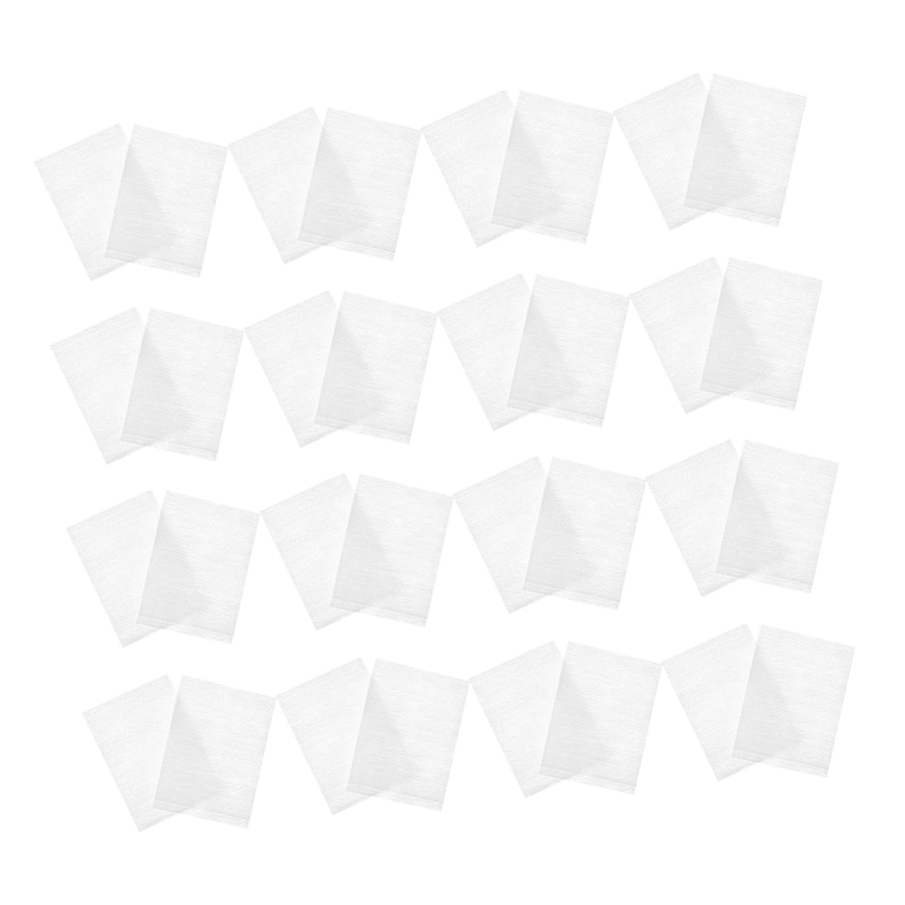 Baluue Cotton Pads Rectangular for Face 240 Pieces Makeup Remover Pads Soft Texture for Sk