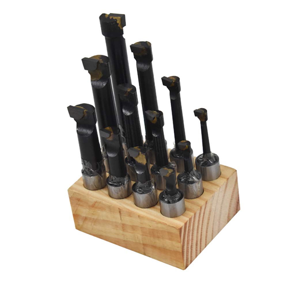 Carbide Boring Bar Set - 12 Pieces for Metal Drilling -3