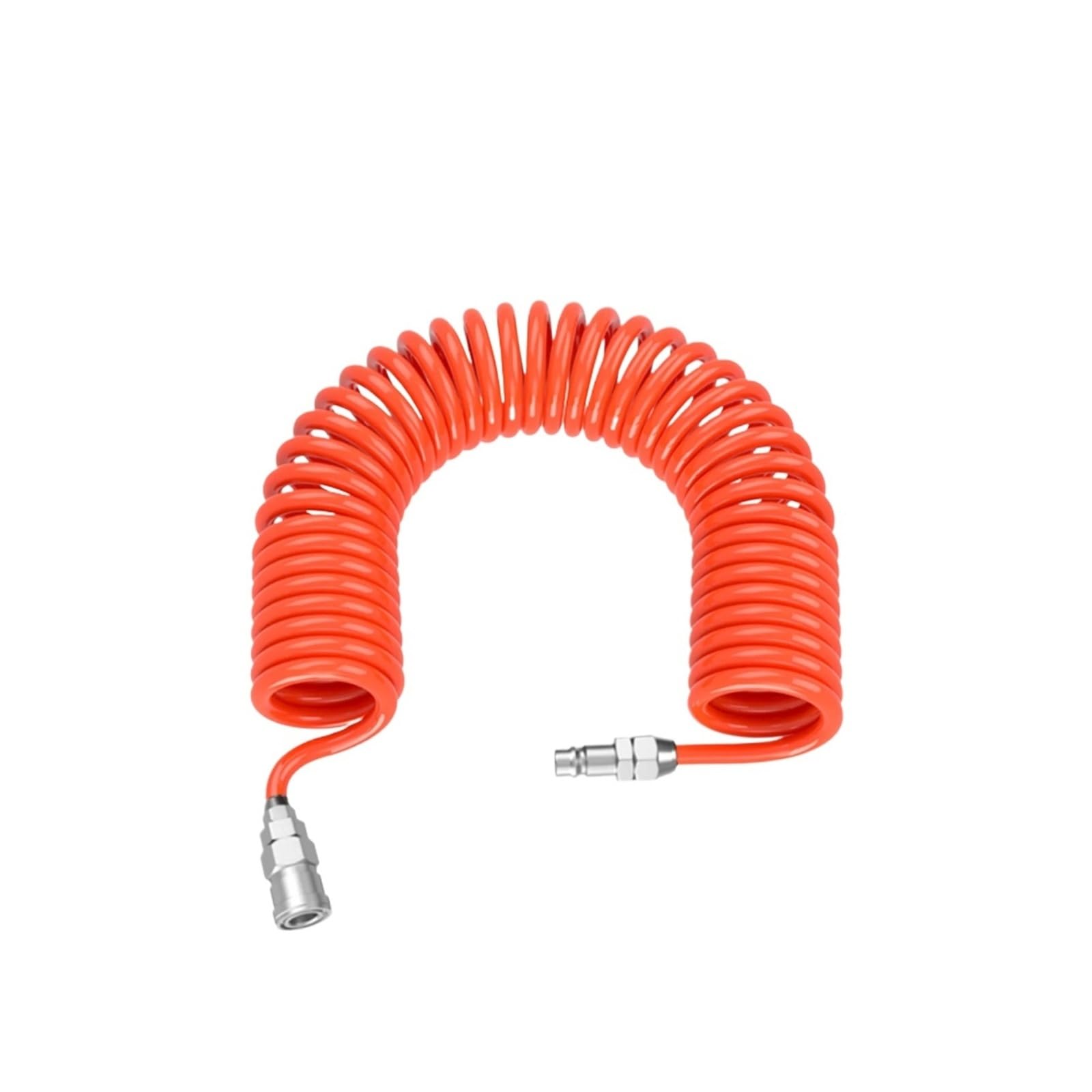 Tubo de aire en espiral flexible anti-enredos con manguera neumática industrial para compresor