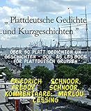 plattdeutsche gedichte klaus groth  ,, Plattdeutsche Gedichte und Kurzgeschichten \