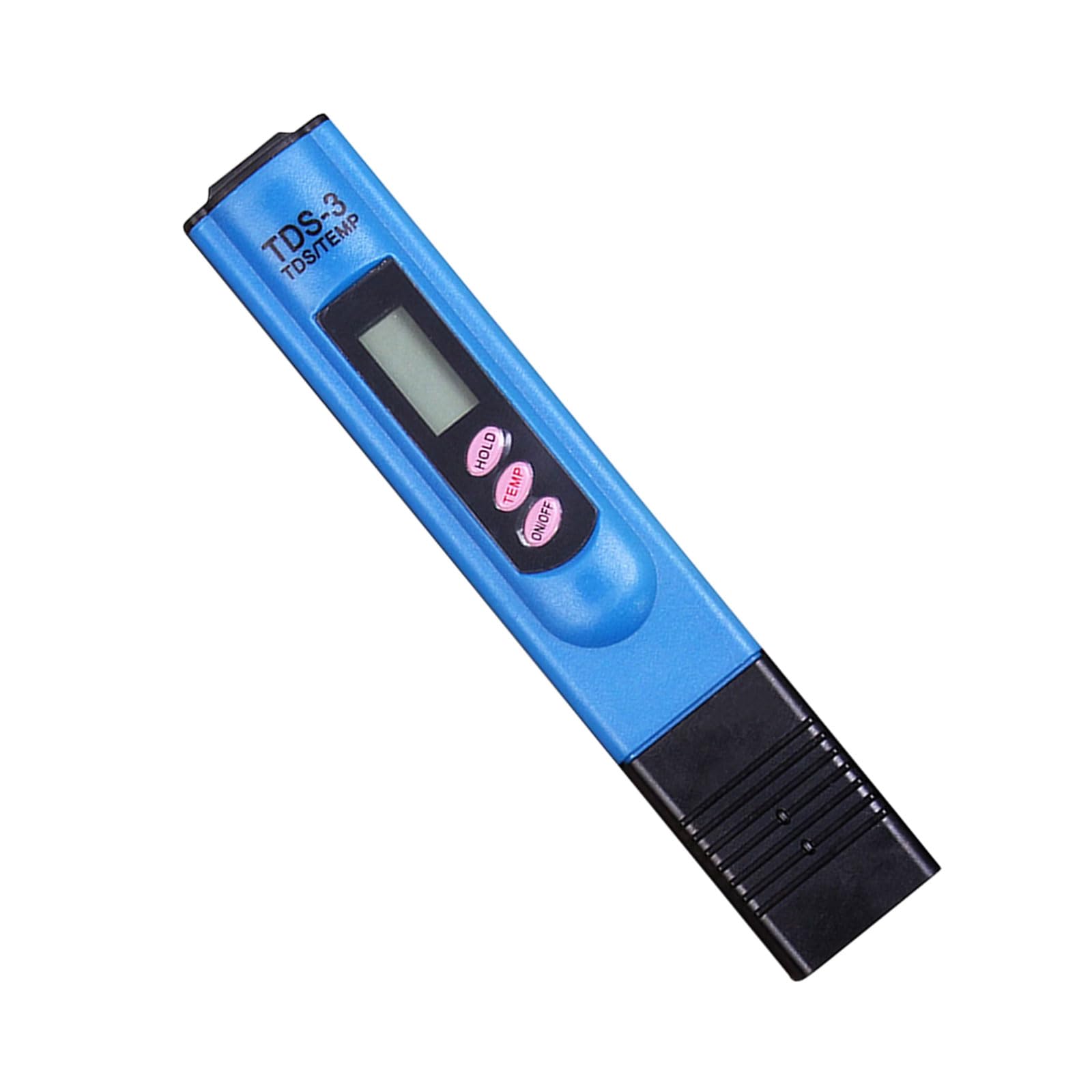 Carotoe Blue Portable Water Meter Pen With Dissolved Solids Reading, Lcd Display And Temperature Check For Tap And Filter Use Ppm Checker Dissolved Solids Meter Tap Filter Aquarium Pool Drinking Home Hold