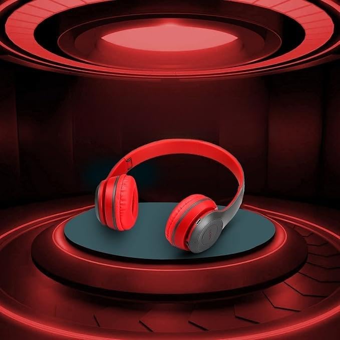 Wireless Bluetooth Headphones, Multicolor, 300 mAh Battery | Up to 8 Hours Playback, Over-Ear Design, Foldable Build, Bluetooth Connectivity, 300 mAh Battery-image-43