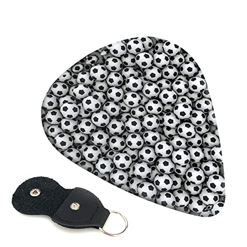 Pile of Footballs Lot de 6 médiators pour guitare acoustique, guitare électrique, basse, ukulélé – fins, moyens et épais… - Les Beatles, Paul McCartney, John Lennon, RIngo Starr, George Harrison Pile of Footballs Lot de 6 médiators pour guitare acoustique, guitare électrique, basse, ukulélé – fins, moyens et épais…