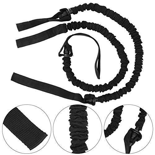 Confortável preto para construir músculos Abdominal exercitador puxar cinta, força do núcleo abdomin