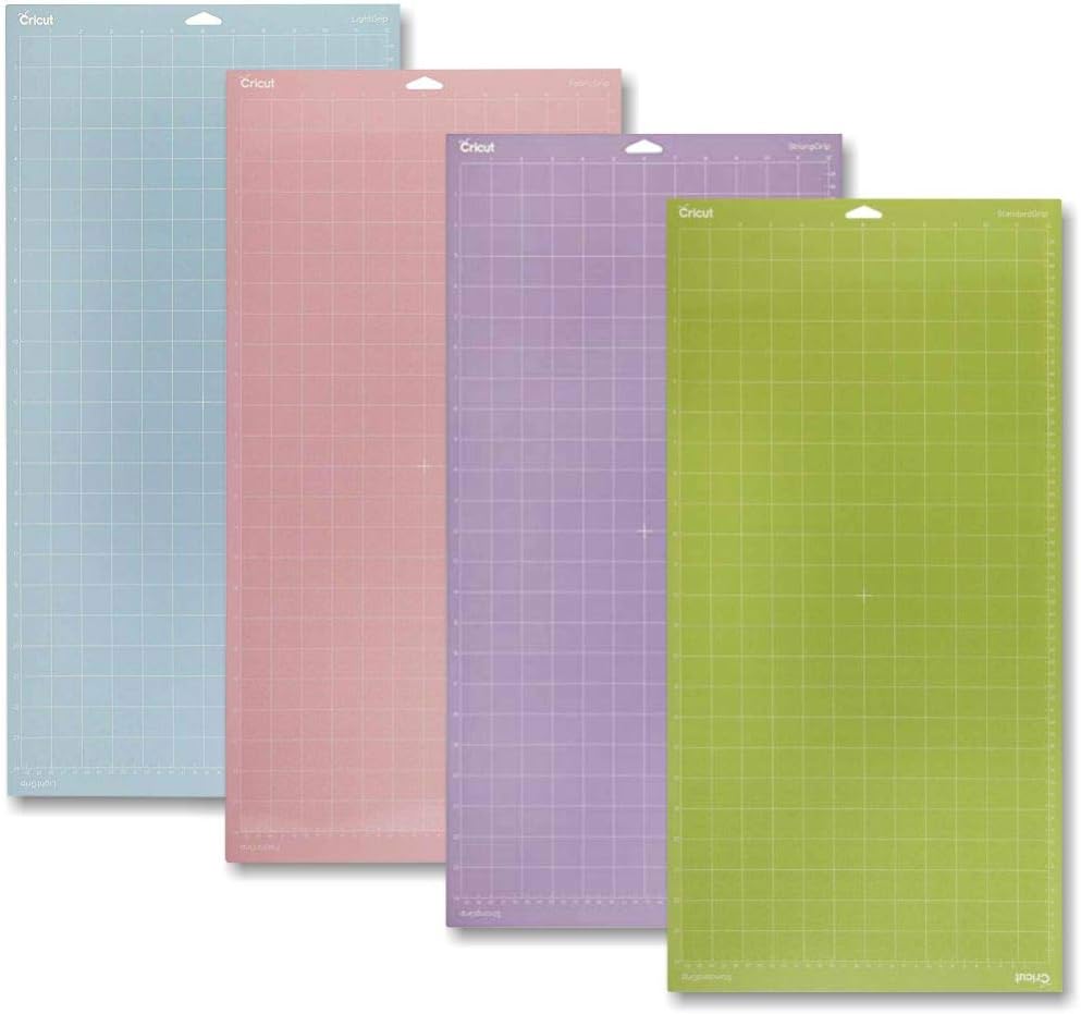 Buy Cricut Cutting Mat Variety 4 Pack , 24 in. x 12 in Online at Lowest