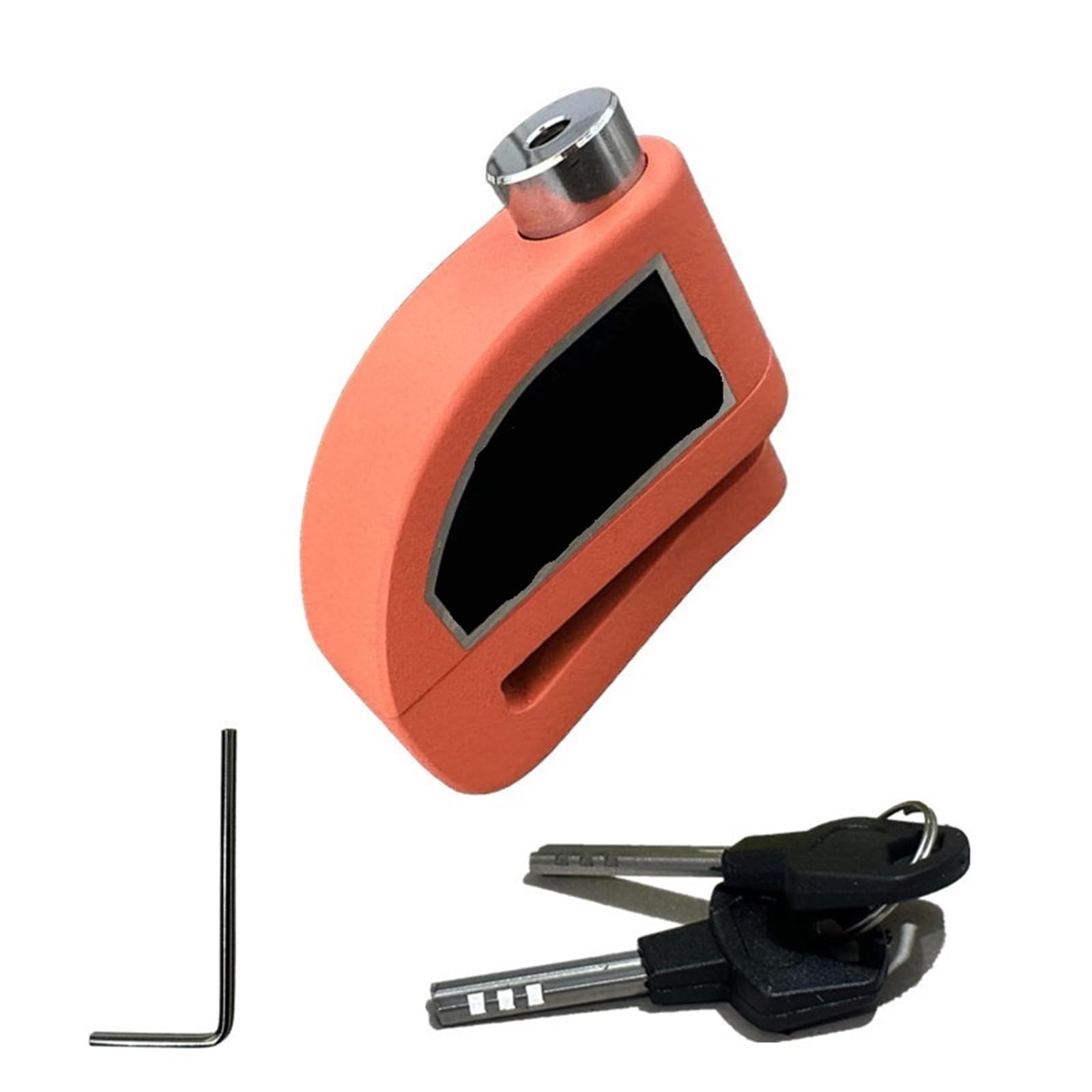 Motorcycle Handlebar Lock Motorcycle Disc Alarm Lock Safety Anti-Theft Aluminum Alloy Motorbike Lock Security(5)