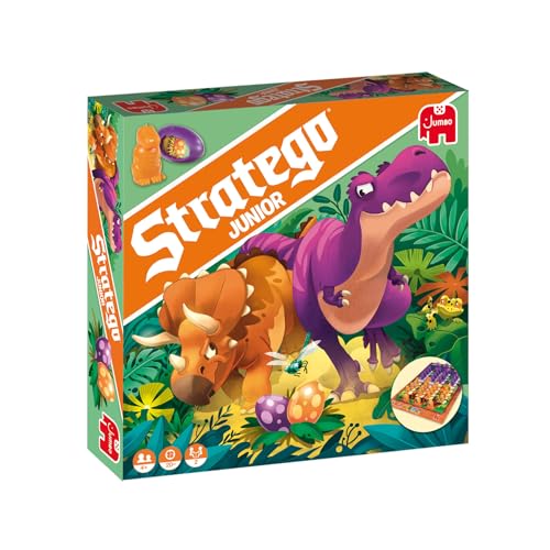 Jumbo - Stratego Junior Dinos, Juego de Mesa para niños a Partir...
