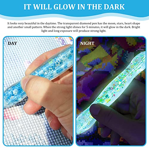 Cyleibe Diamond Art Painting Pen Kits, Luminous Diamond Art Painting Accessories Tools - Image 2