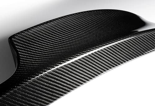 2 Pieces Real Carbon Fiber Front Bumper Lip Spoiler Splitter Side Body Kit Trim Protection Compatible with 2012-2018 BMW F30 3 Series, M-Sport Bumper Only 2013 2014 2015 2016 2017