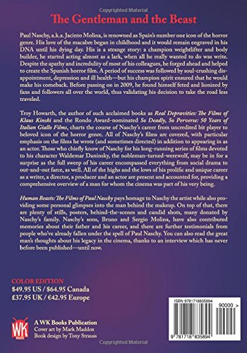 Human Beasts: The Films of Paul Naschy: Color Edition