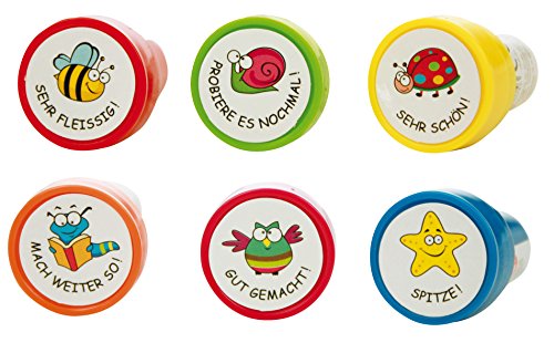 Trendhaus Trendhaus930743 zelf-inkt leraar stempel, meerkleurig